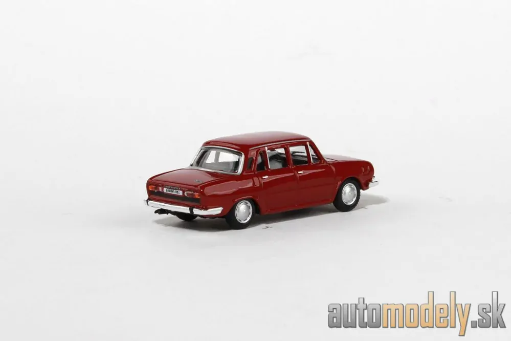 Abrex - Škoda 110L (1973) červená rubínová - 1:72