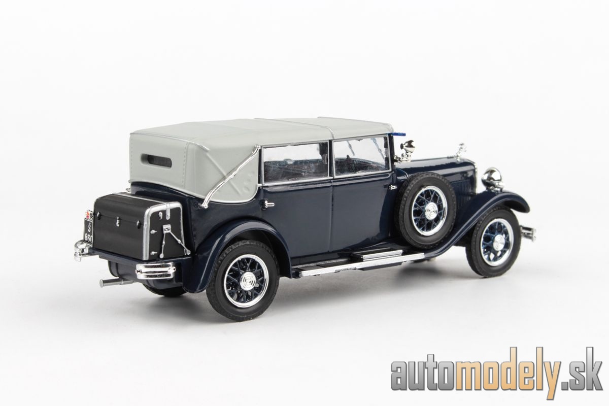 Abrex - Škoda 860 (1932) modrá tmavá - 1:43