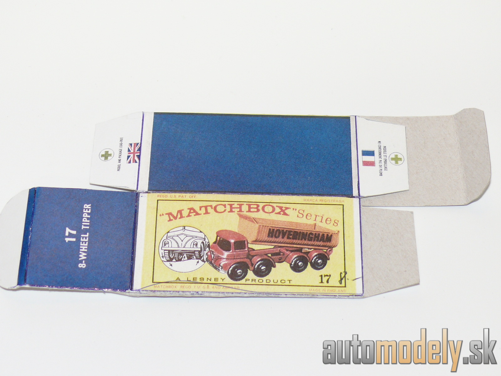 Replika Box - Matchbox Regular Wheels - No.17 8-Wheel Tipper