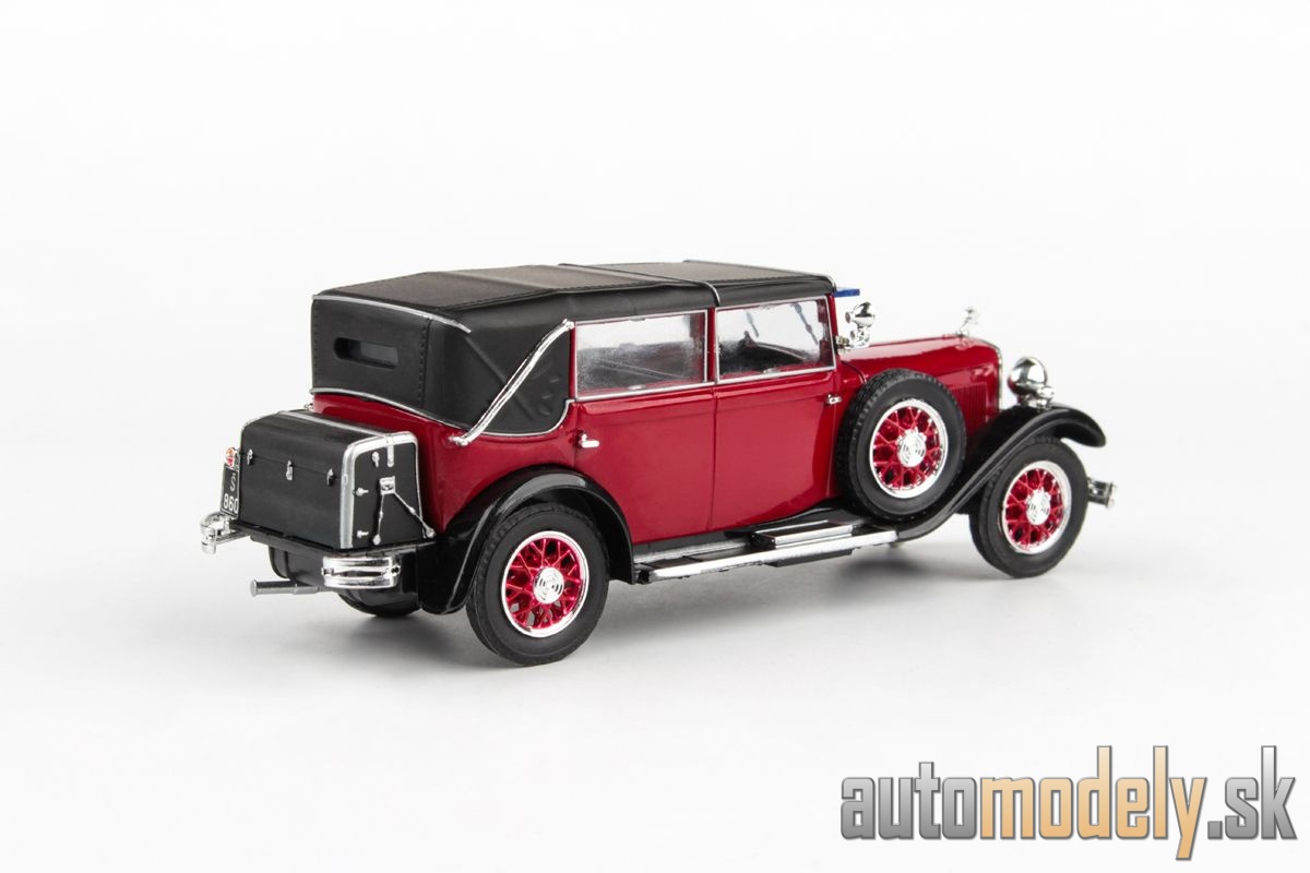 Abrex - Škoda 860 (1932) červená tmavá - 1:43