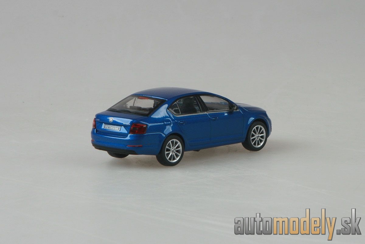 Abrex - Škoda Octavia III (2012) modrá race metalíza - 1:43