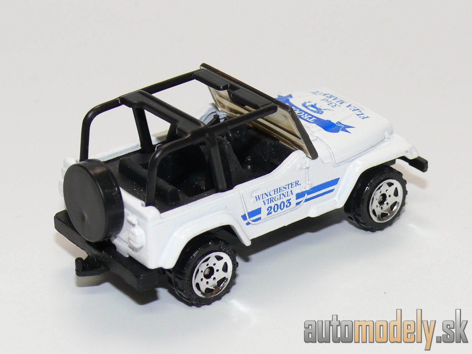 Matchbox - Jeep Wrangler 1998 - 1:56