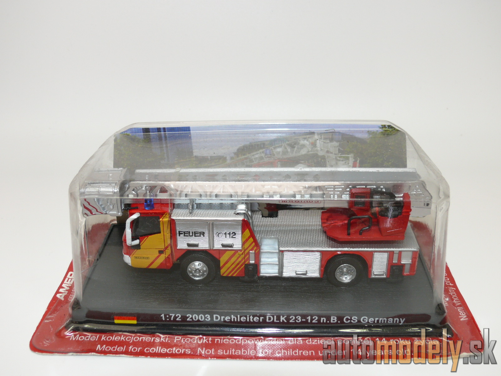 Amercom - Drehleiter DLK 23-12 n.B. CS Germany, 2003 - 1:72
