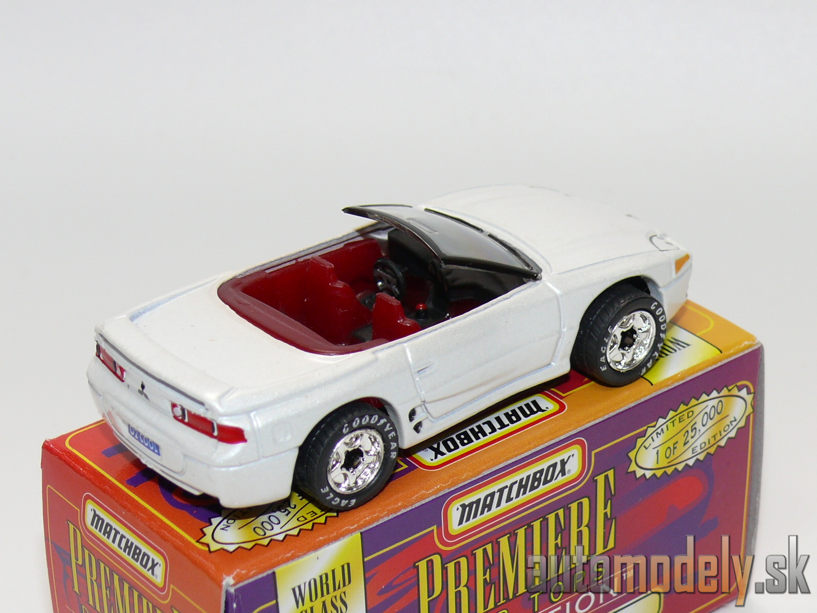 Matchbox Premiere Drop Tops Collection - Mitsubishi 3000GT Spyder - 1:60
