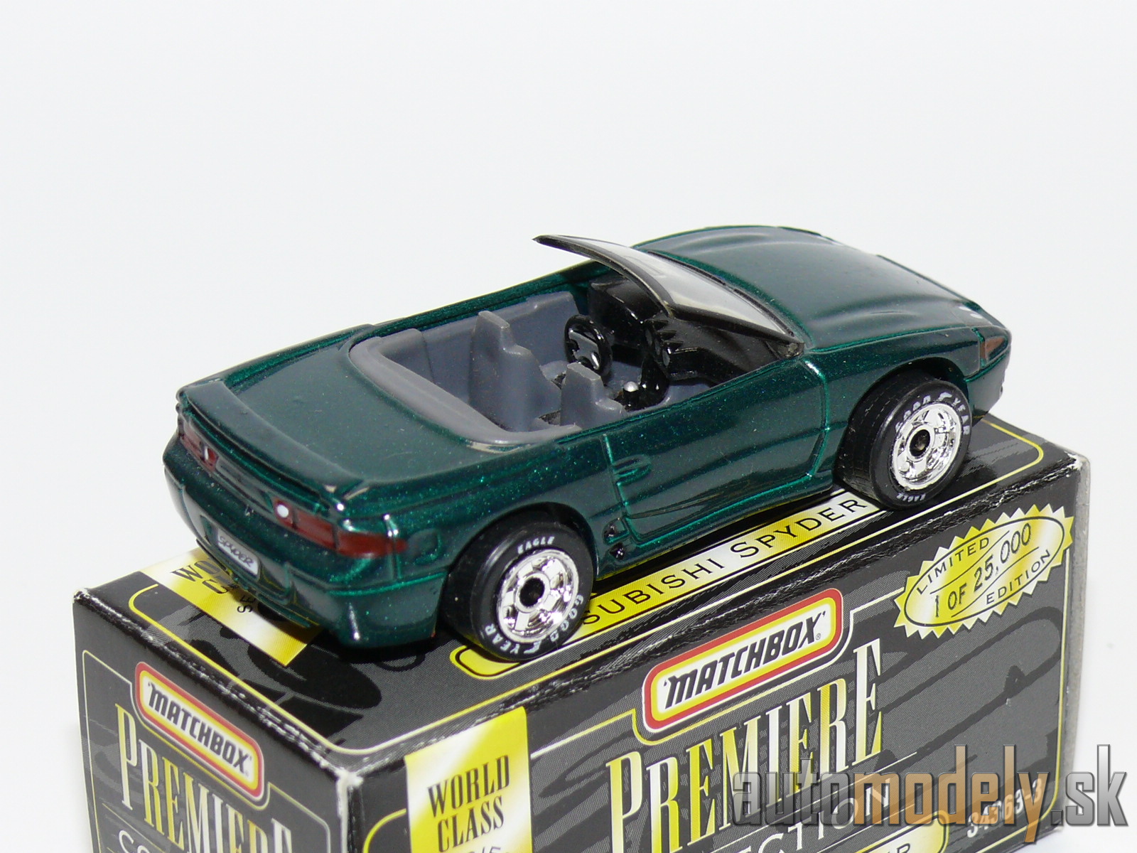 Matchbox Premiere Drop Tops Collection - Mitsubishi 3000GT Spyder - 1:60