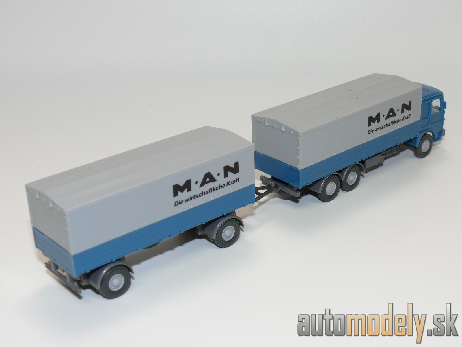 Wiking 470 - MAN Büssing Fernlastzug "MAN" - 1:87