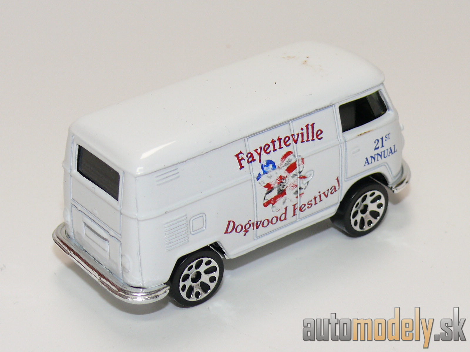 Matchbox - VW Delivery Van "Fayetteville Dogwood Festival" - 1:58