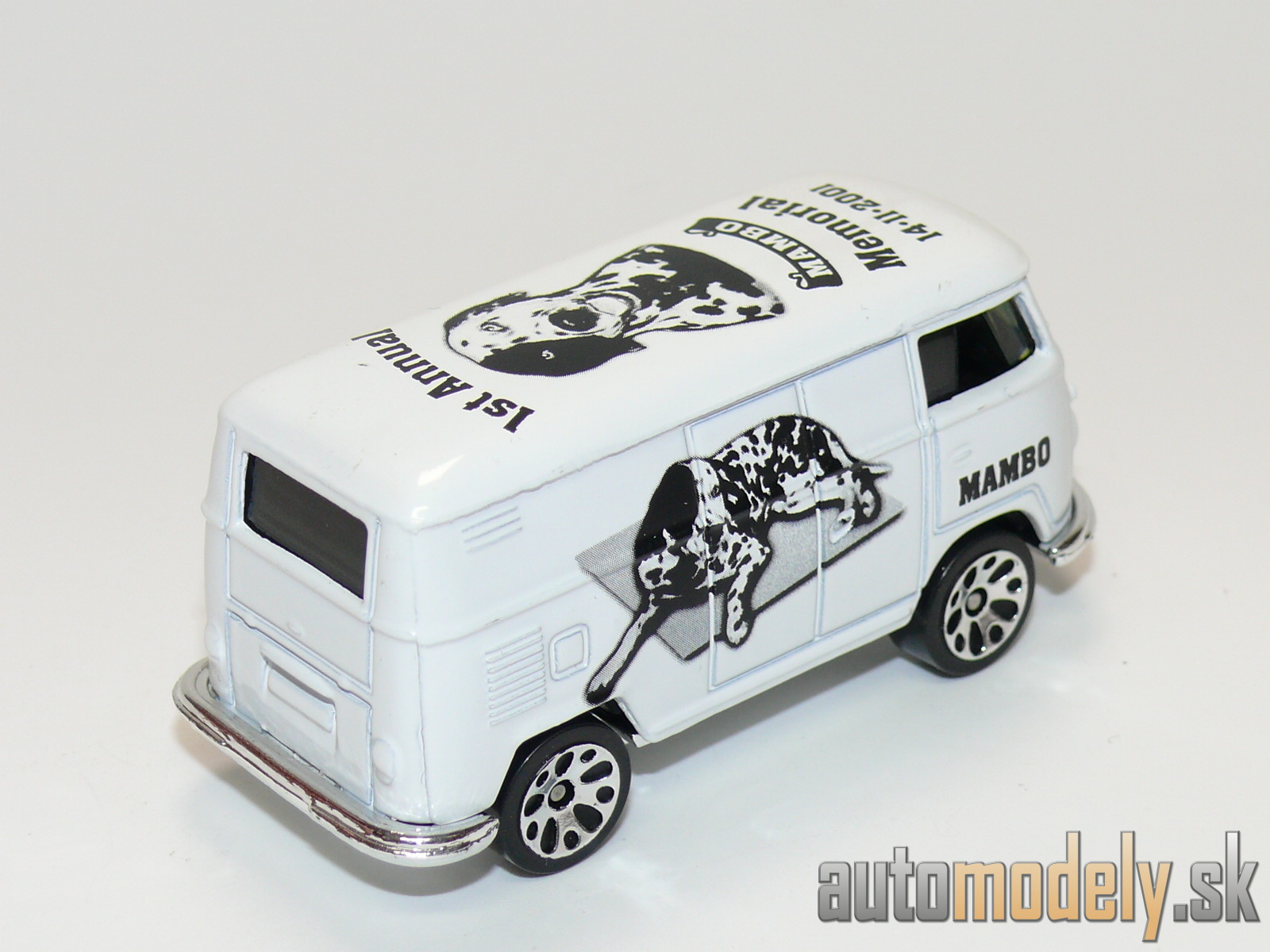 Matchbox - VW Delivery Van "1st Annual MAMBO Memorial 14.11.2001" - 1:58