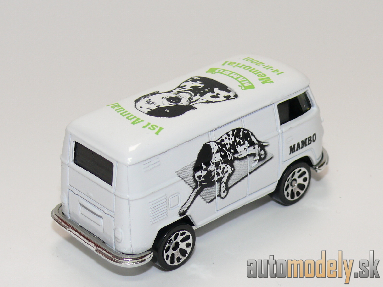 Matchbox - VW Delivery Van "1st Annual MAMBO Memorial 14.11.2001" - 1:58