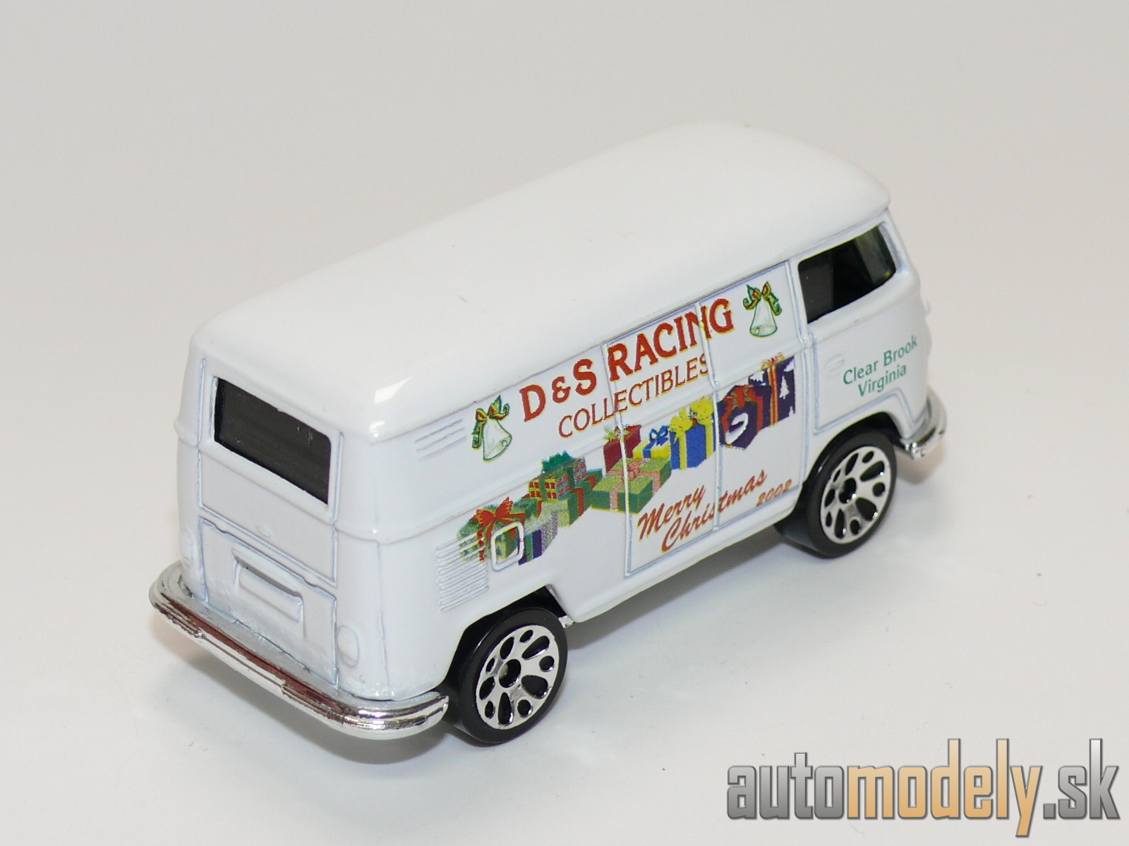 Matchbox - VW Delivery Van "D&S Racing Collectibles Marry Christmas 2002" - 1:58