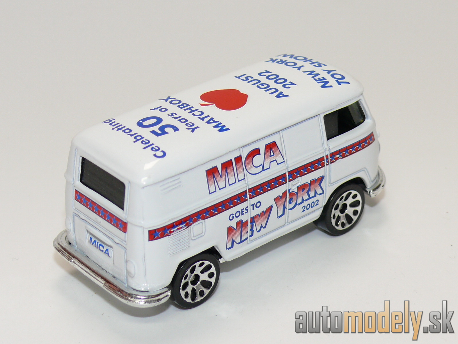 Matchbox - VW Delivery Van "New York Toy Show August 2002 Celebratin 50 Years of Matchbox" - 1:58