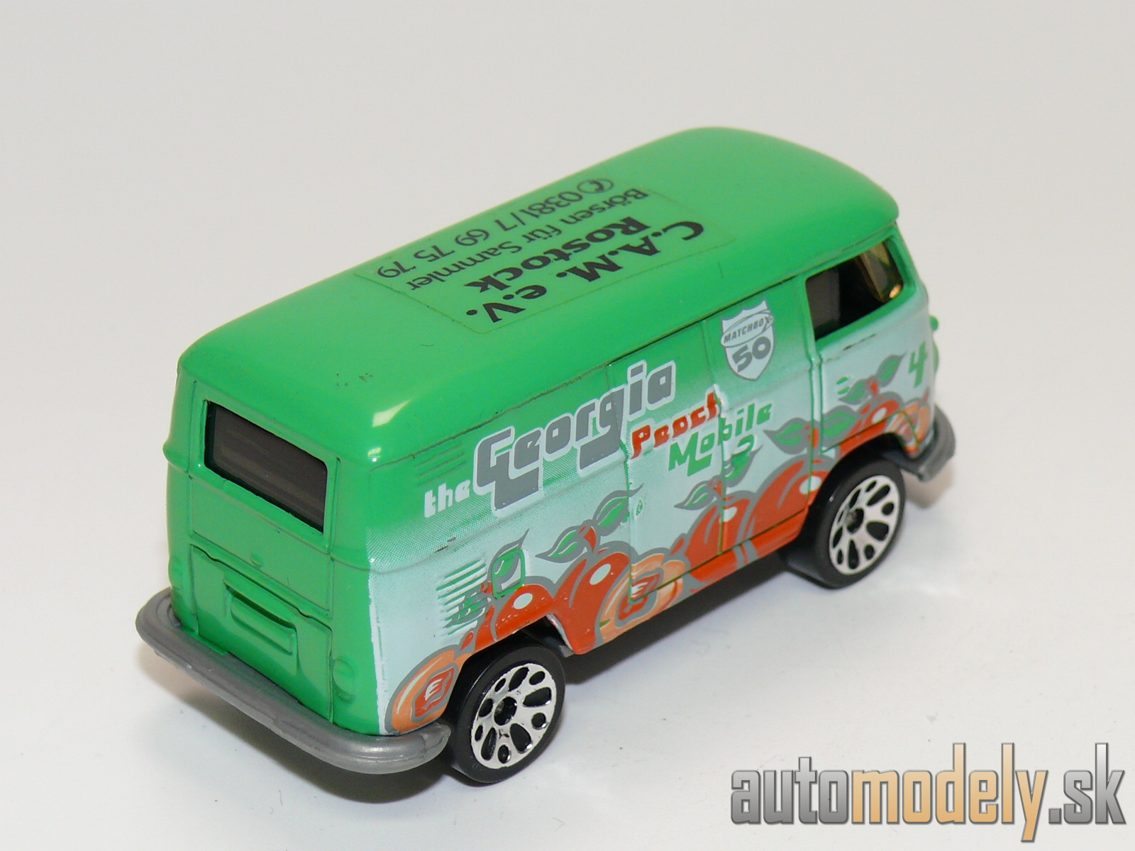 Matchbox - VW Delivery Van "The Georgia Peach Mobile" - 1:58