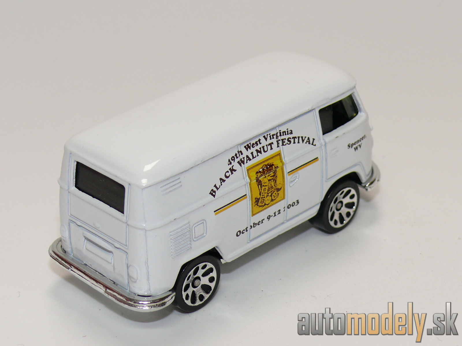 Matchbox - VW Delivery Van "49th West Virginia Black Walnut Festival" - 1:58