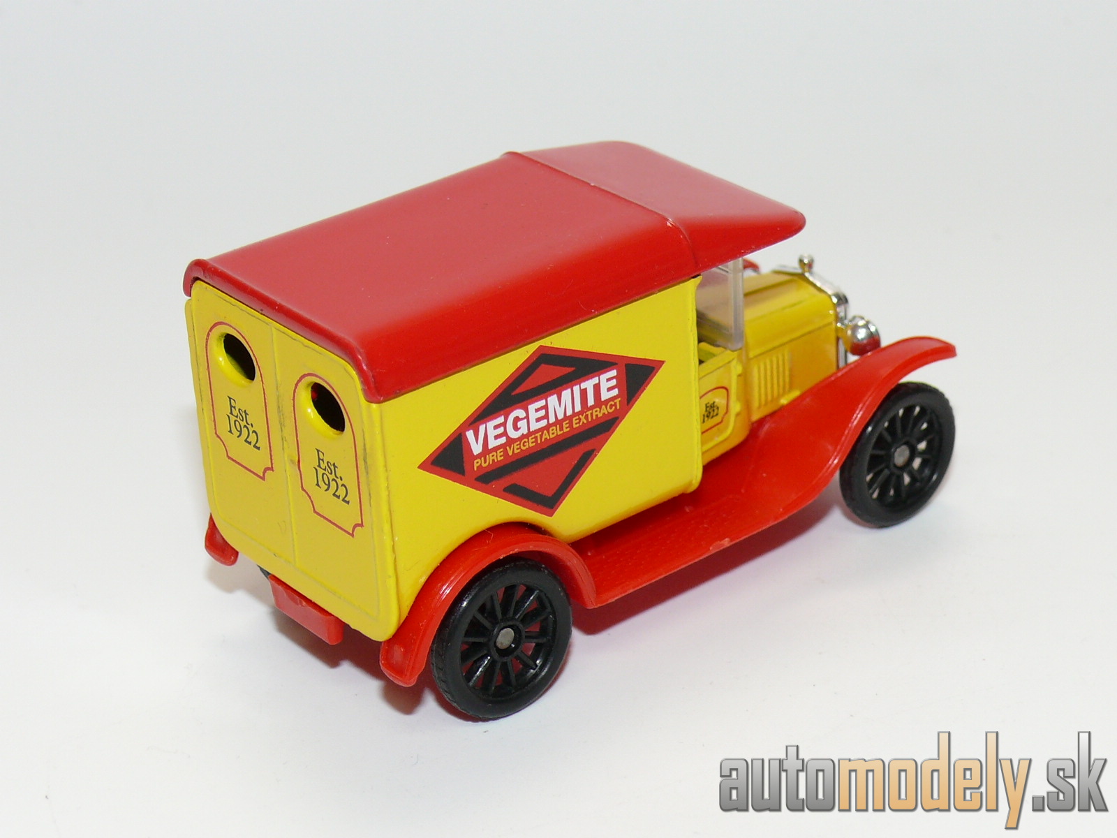 Matchbox - 1921 Model T Ford "Vegemite Pure Vegetable Extract" - 1:52