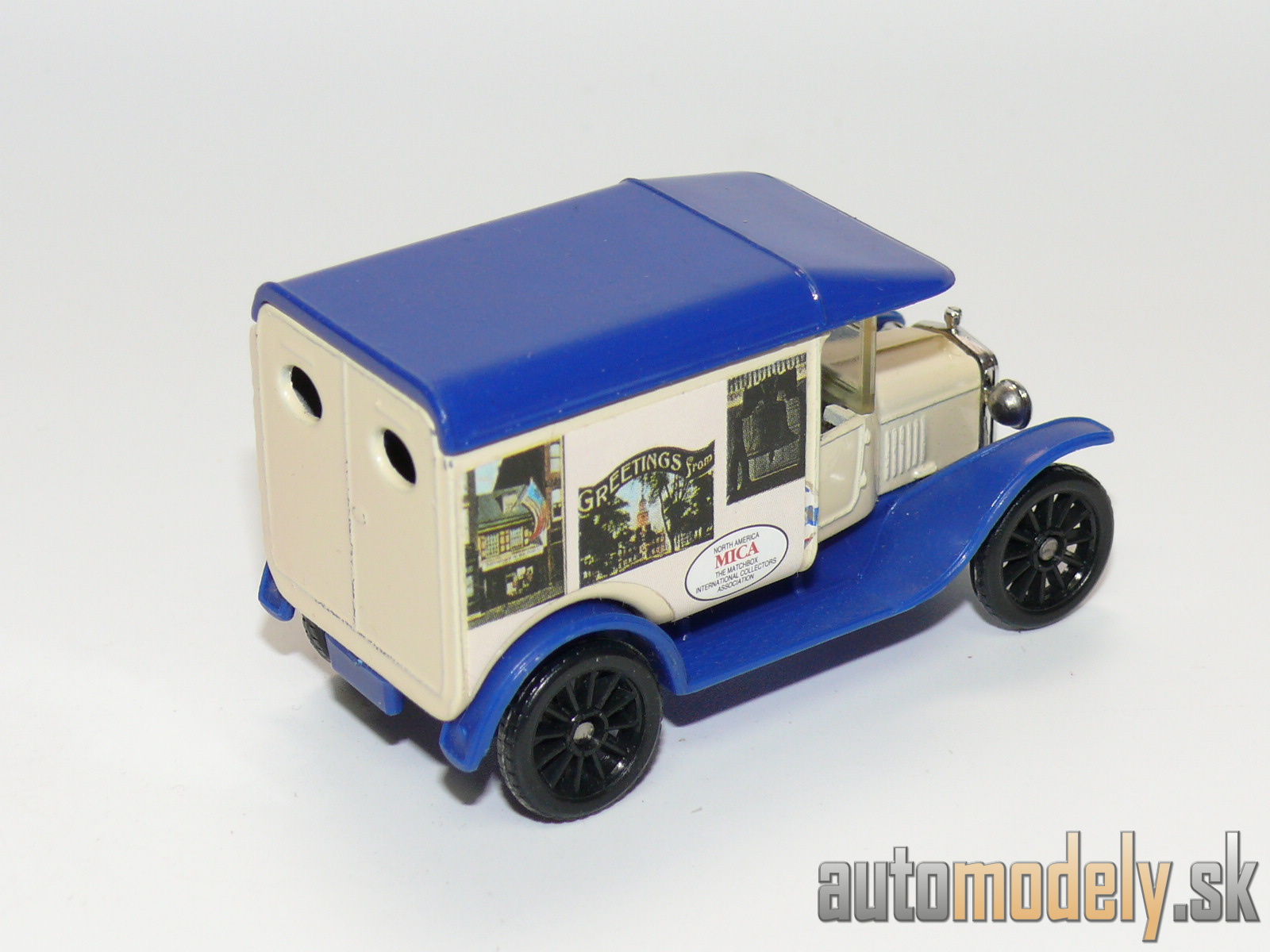 Matchbox - 1921 Model T Ford "Greetings From Philadelphia 1992" - 1:52
