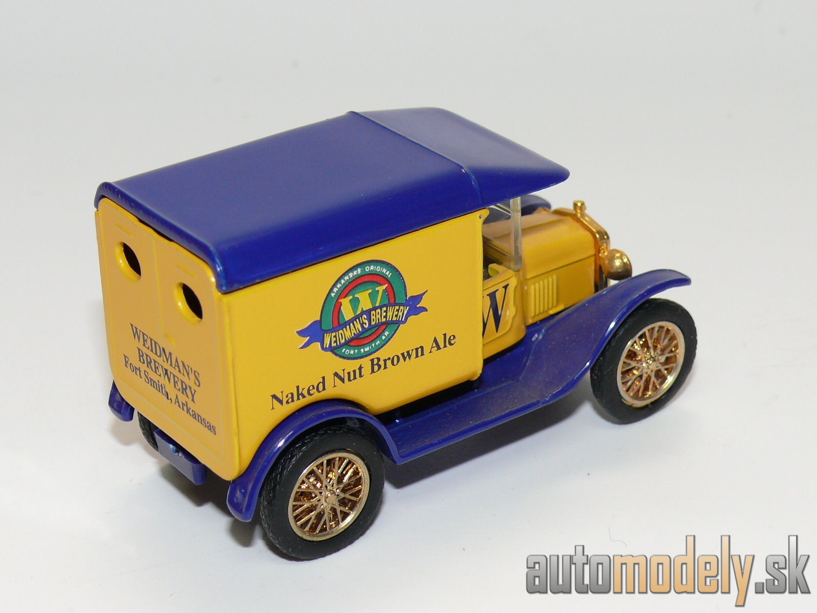 Matchbox - 1921 Model T Ford "Weidman's Brewery Naked Nut Brown Ale" - 1:52