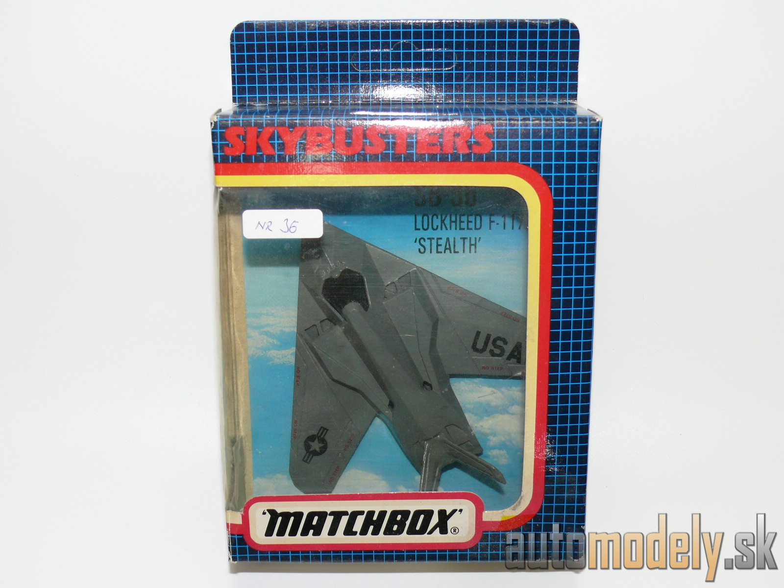 Matchbox - Sky Busters SB36 Lockheed F-117A Stealth Fighter "USAF"