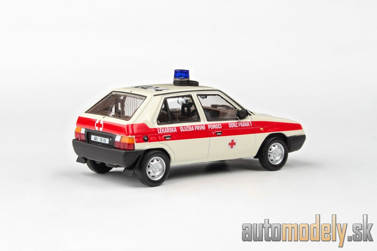 Abrex - Škoda Favorit 136L (1988) OÚNZ Praha 1 - 1:43