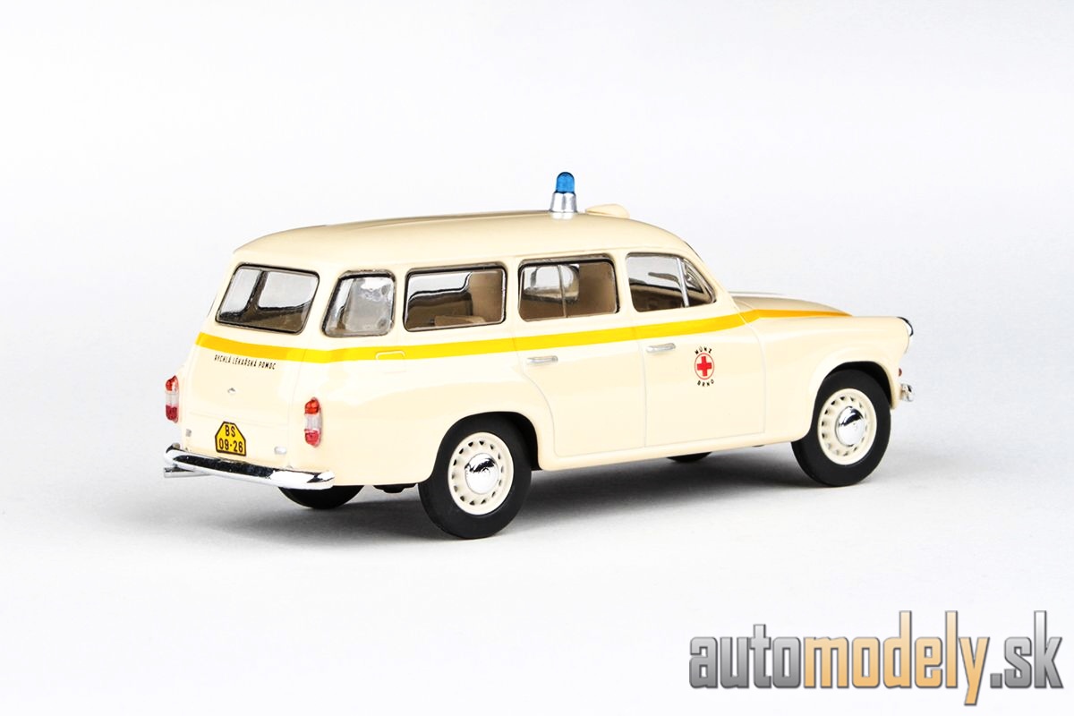 Abrex - Škoda 1202 (1964) Sanitka MÚNZ Brno - 1:43