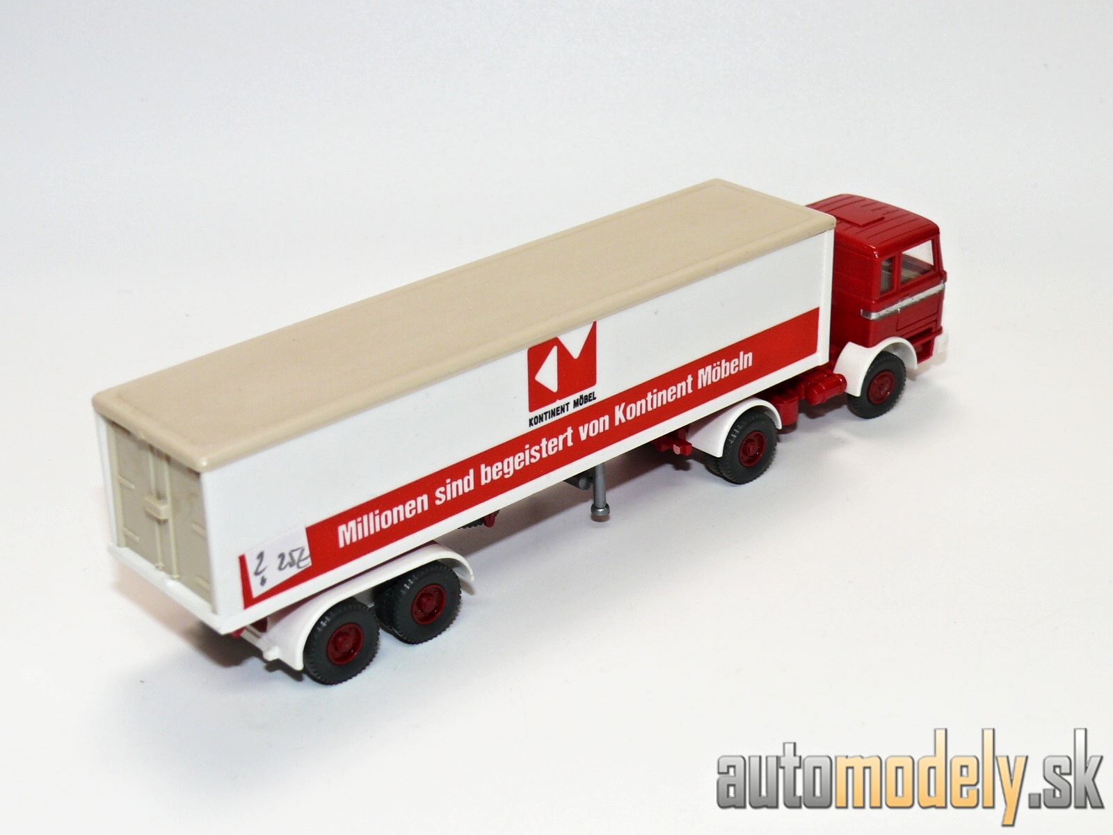 Wiking 513 - MB 1620 Sattelzug "Kontinent Möbel" - HO 1:87