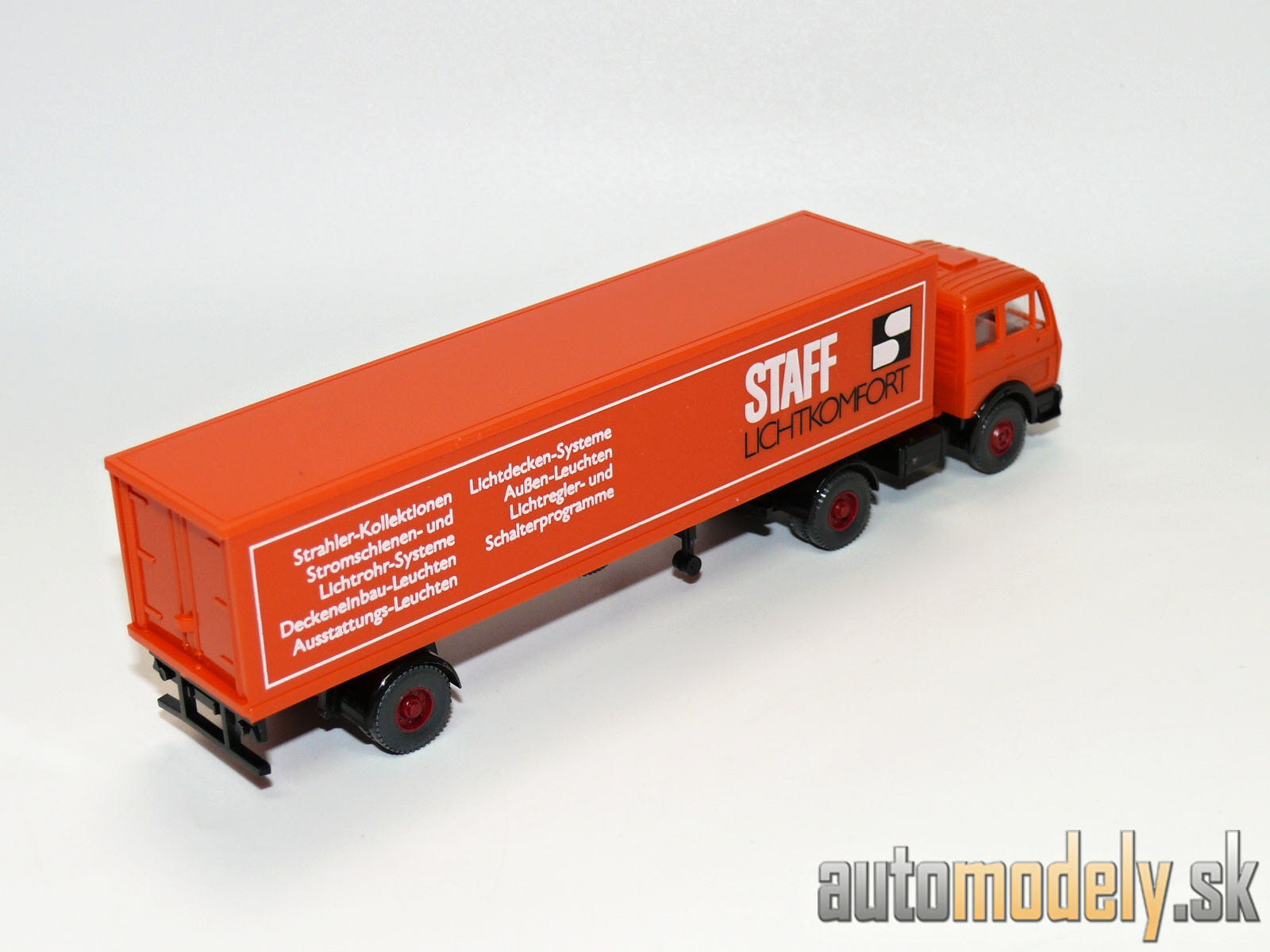 Wiking 547 MB 1619 Sattelzug "Staff Lichtkomfort" - HO 1:87