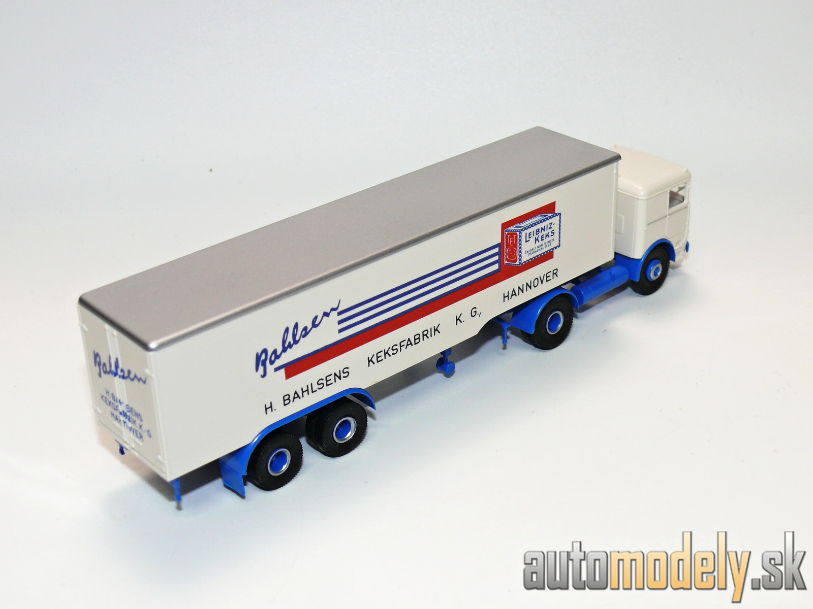 Brekina 79171 - Büssing LS 11 Sattelzug "Bahlsen Hannover Keksfabrik" - HO 1:87