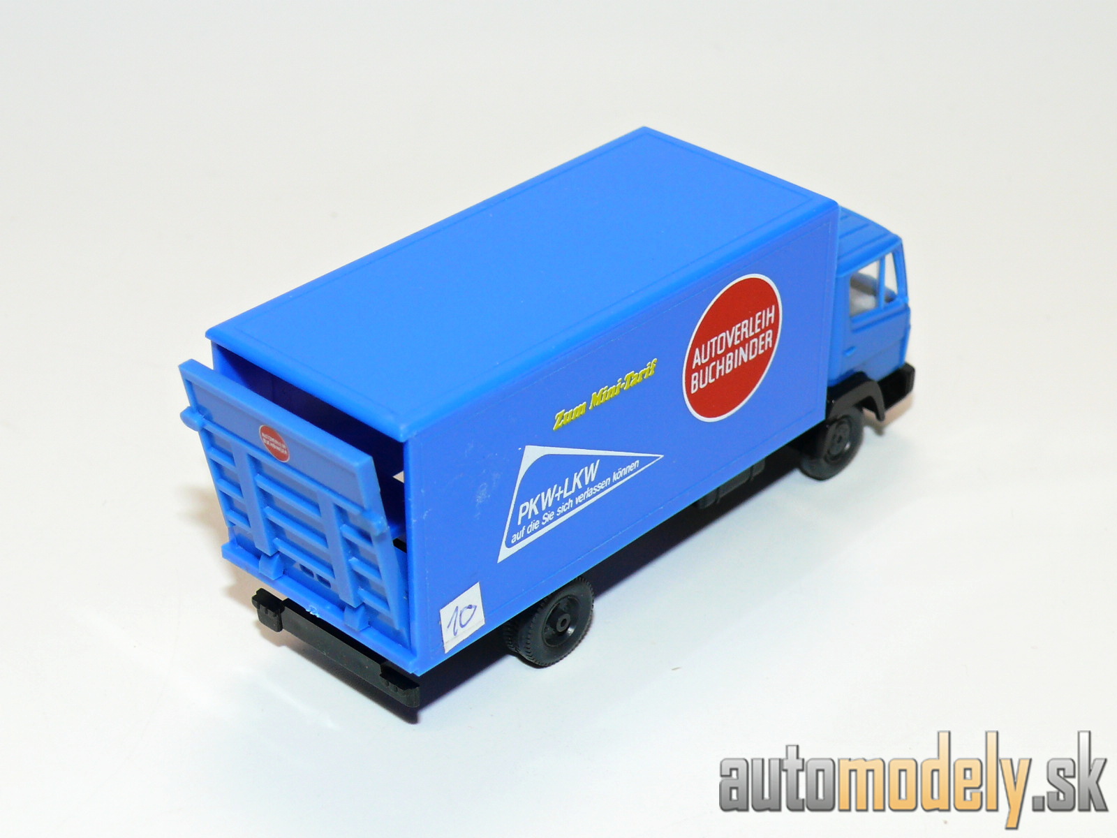 Wiking - Mercedes-Benz MB 814 LKW "Autoverleih Buchbinder" - 1:87