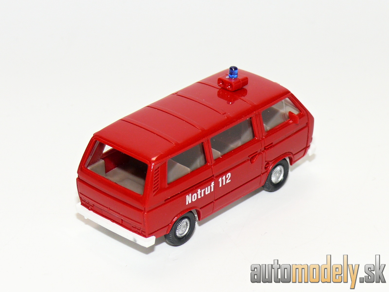Wiking 603 - WV T3 Bus "Feuerwehr Notruf 112" - 1:87