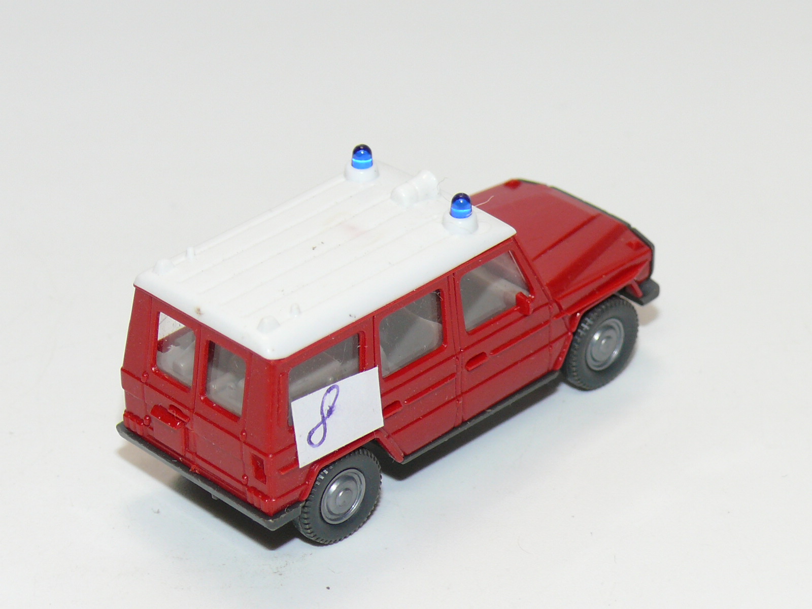 Wiking 609/3 - Mercedes Benz 230 G VRW Rettungswagen - 1:87