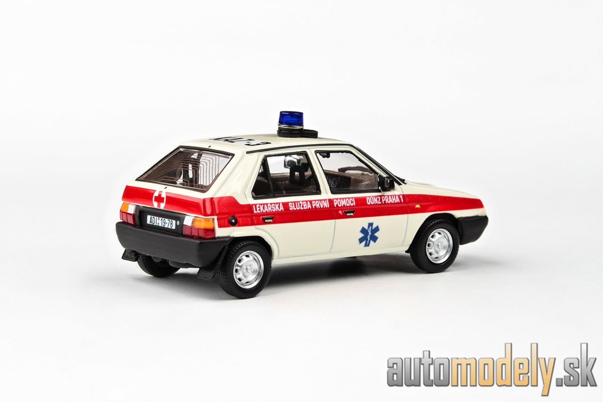 Abrex - Škoda Favorit 136L (1988) OÚNZ Praha 1 - 1:43