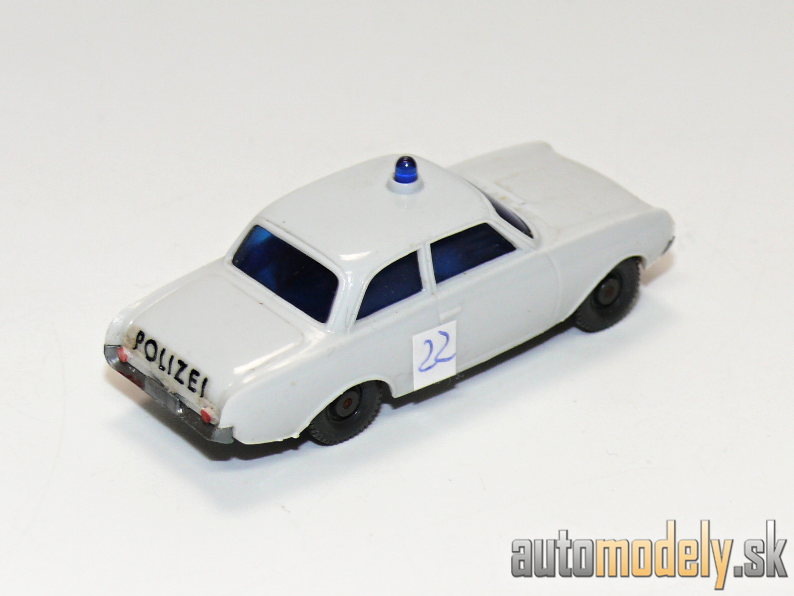 Wiking 1040/12 - Ford Taunus 17 M Modell '60 "Badewanne" Polizei - 1:87
