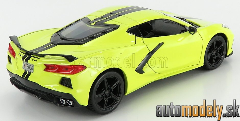 Maisto - CHEVROLET - CORVETTE Z51 STINGRAY COUPE 2020 - YELLOW - 1:24