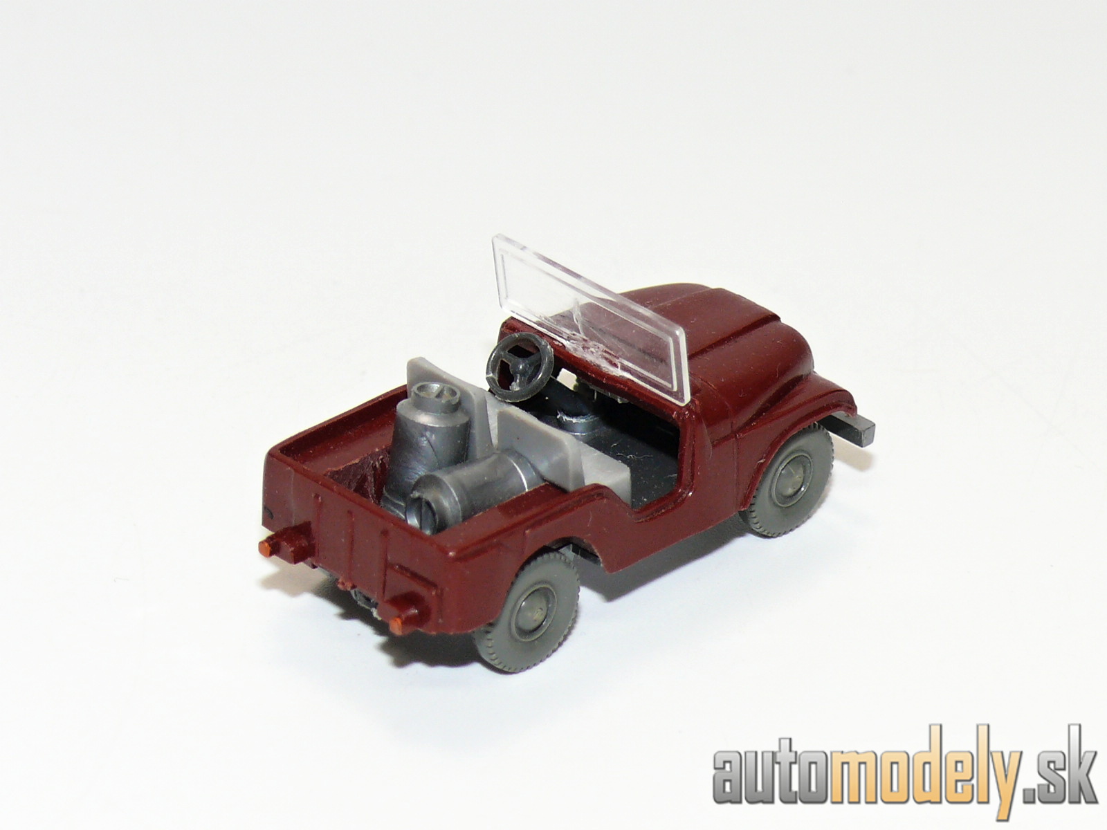 Wiking 12/1 - Jeep Haube gerundet - 1:87