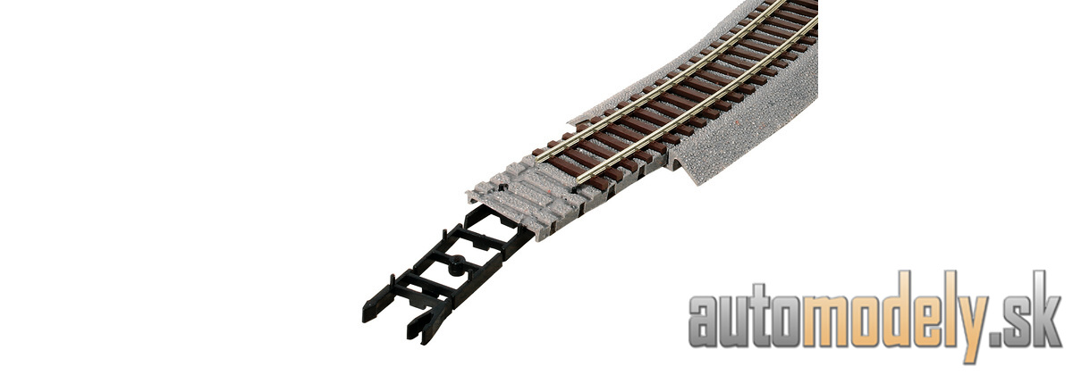 Roco 42660 - štrkové lôžko Roco-Line vhodné pre Flexi koľaj s drevenými podvalmi - HO 1:87