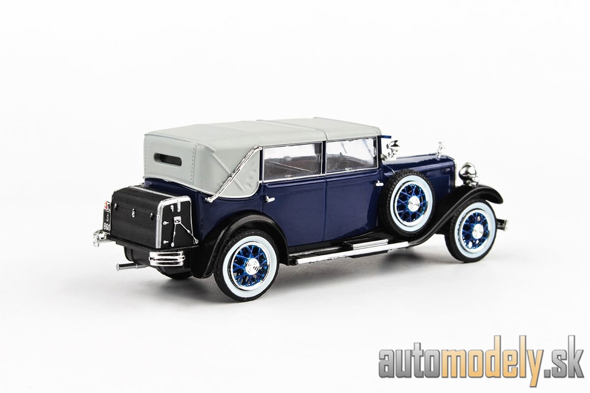 Abrex - Škoda 860 (1932) modrá - 1:43