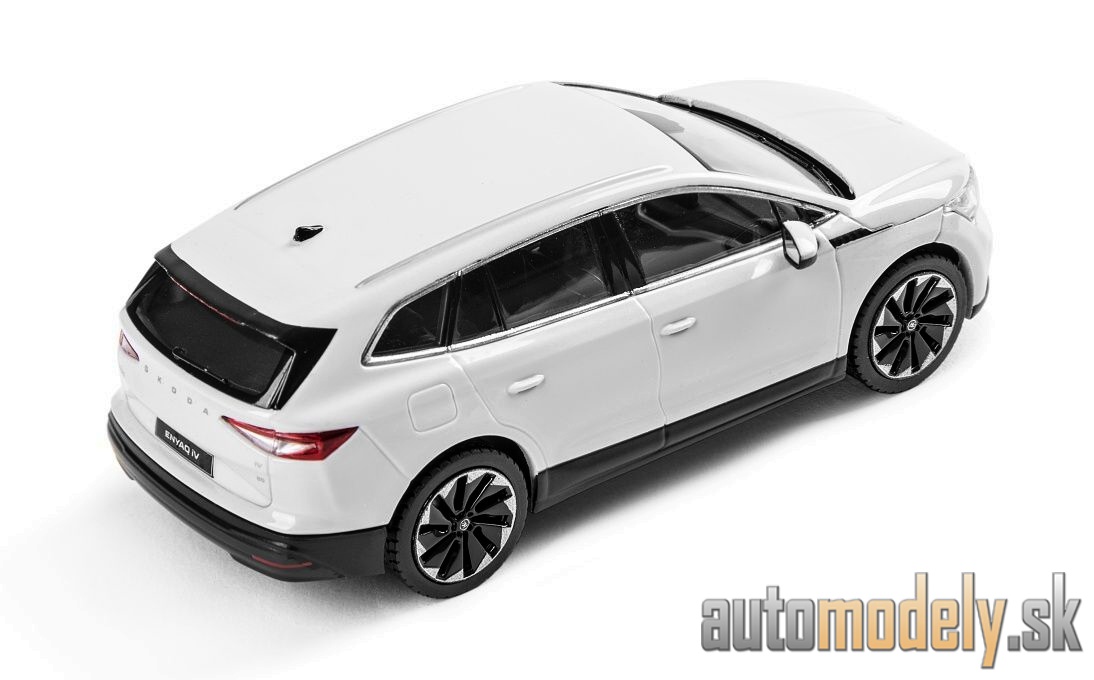 Škoda Enyaq iV Biela Moon - 1:43