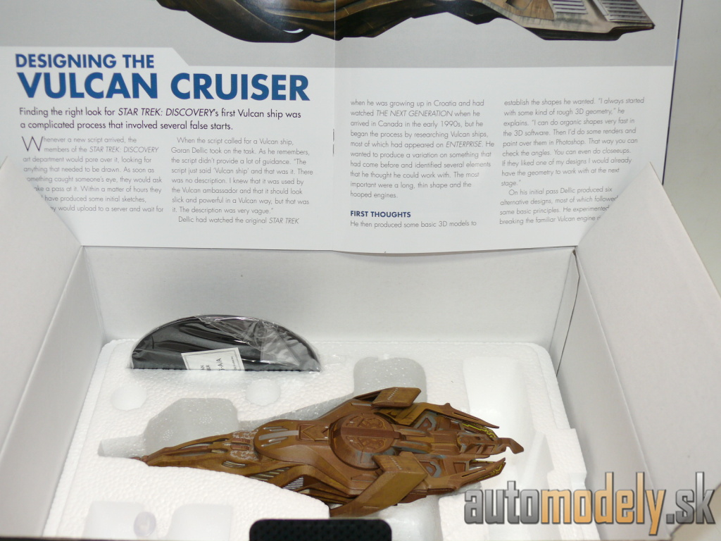Eaglemoss Star Trek - Vulcan Cruiser Starship