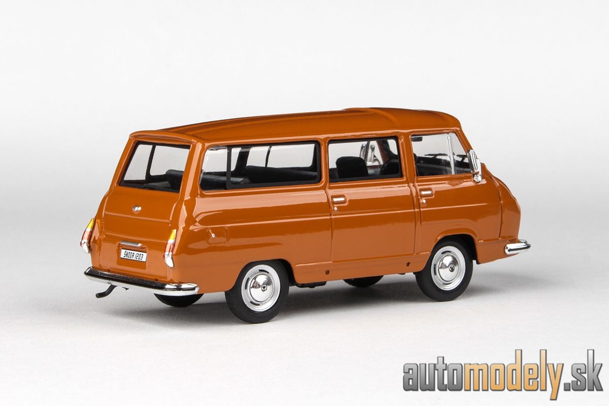 Abrex - Škoda 1203 (1974) hnedá okrová - 1:43