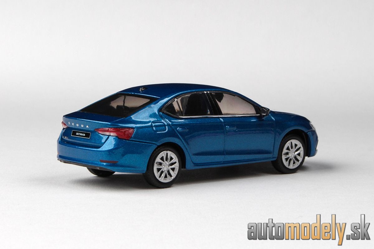 Abrex - Škoda Octavia IV (2020) Modrá Race metalíza - 1:43