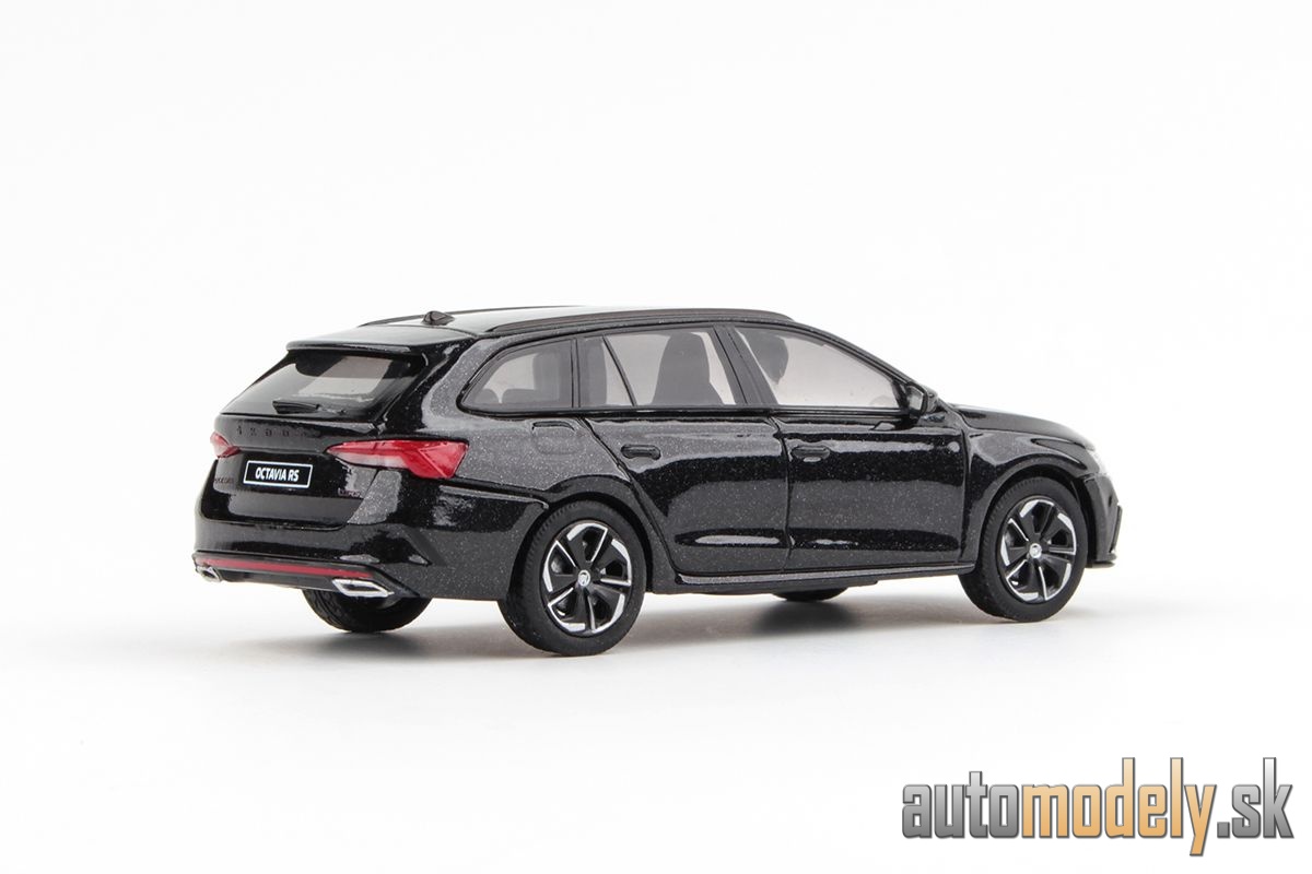 Abrex - Škoda Octavia IV Combi RS (2020) Čierna Magic Metalíza - 1:43