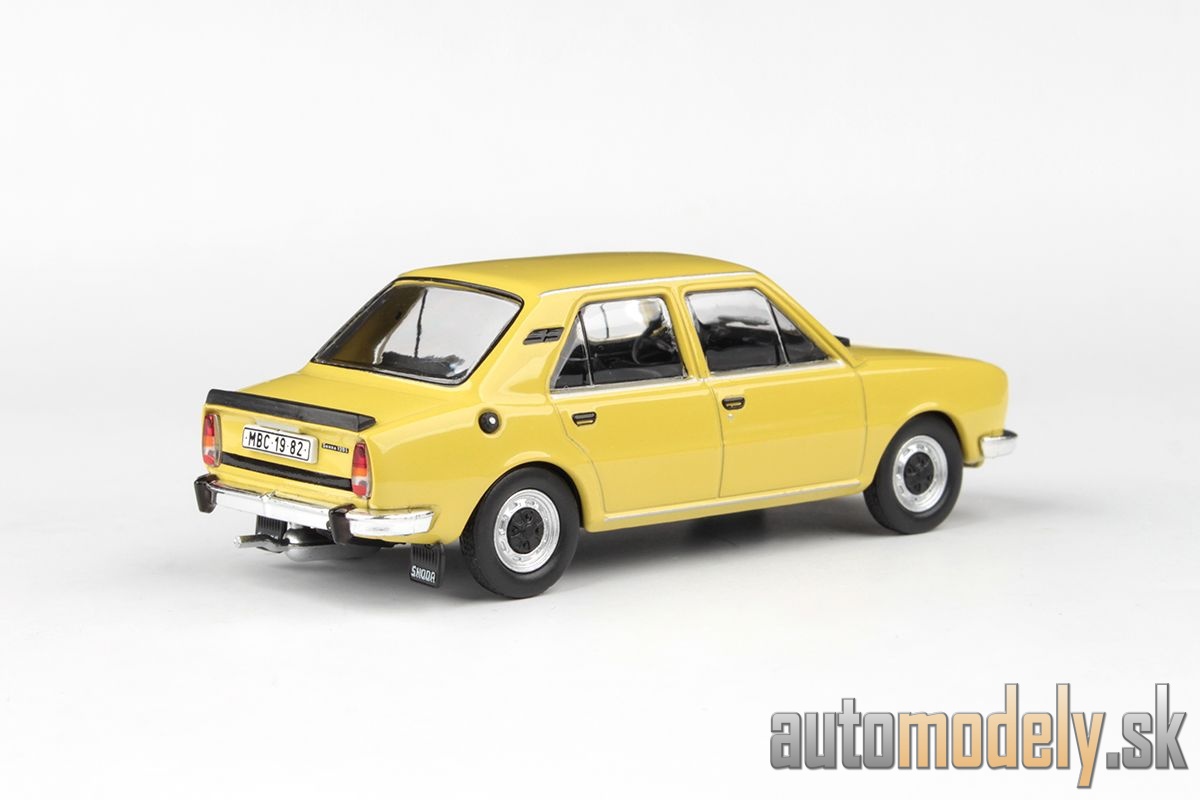 Abrex - Škoda 120L (1982) 1:43 žltá kanárková - 1:43
