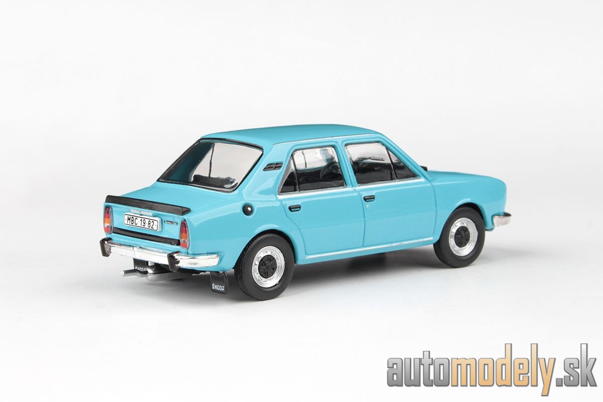 Abrex - Škoda 120L (1982) modrá svetlá - 1:43