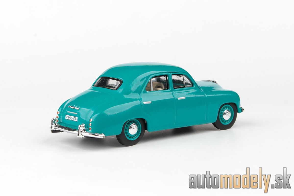 Abrex - Škoda 1201 (1956) tyrkysová stredná - 1:43