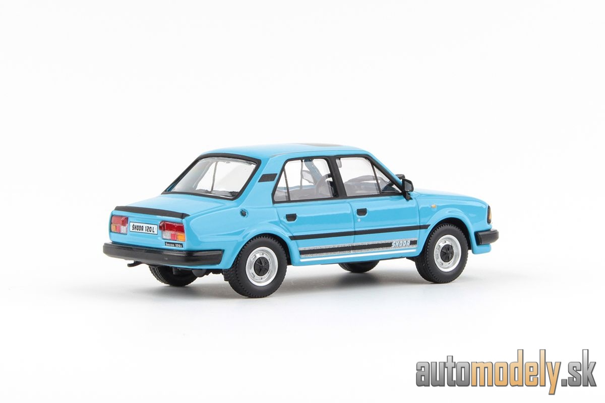 Abrex - Škoda 120L (1984) Modrá Blankytná - 1:43