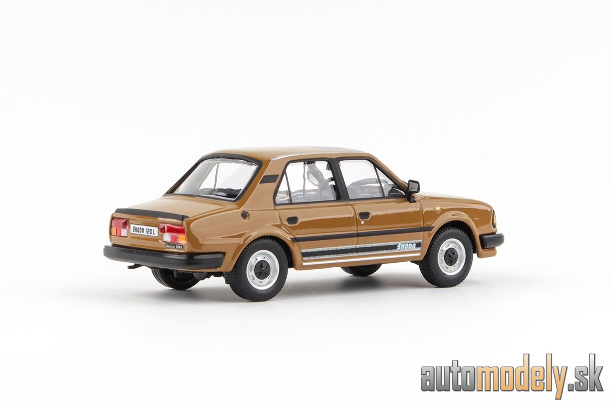 Abrex - Škoda 120L (1984) Tabaková - 1:43