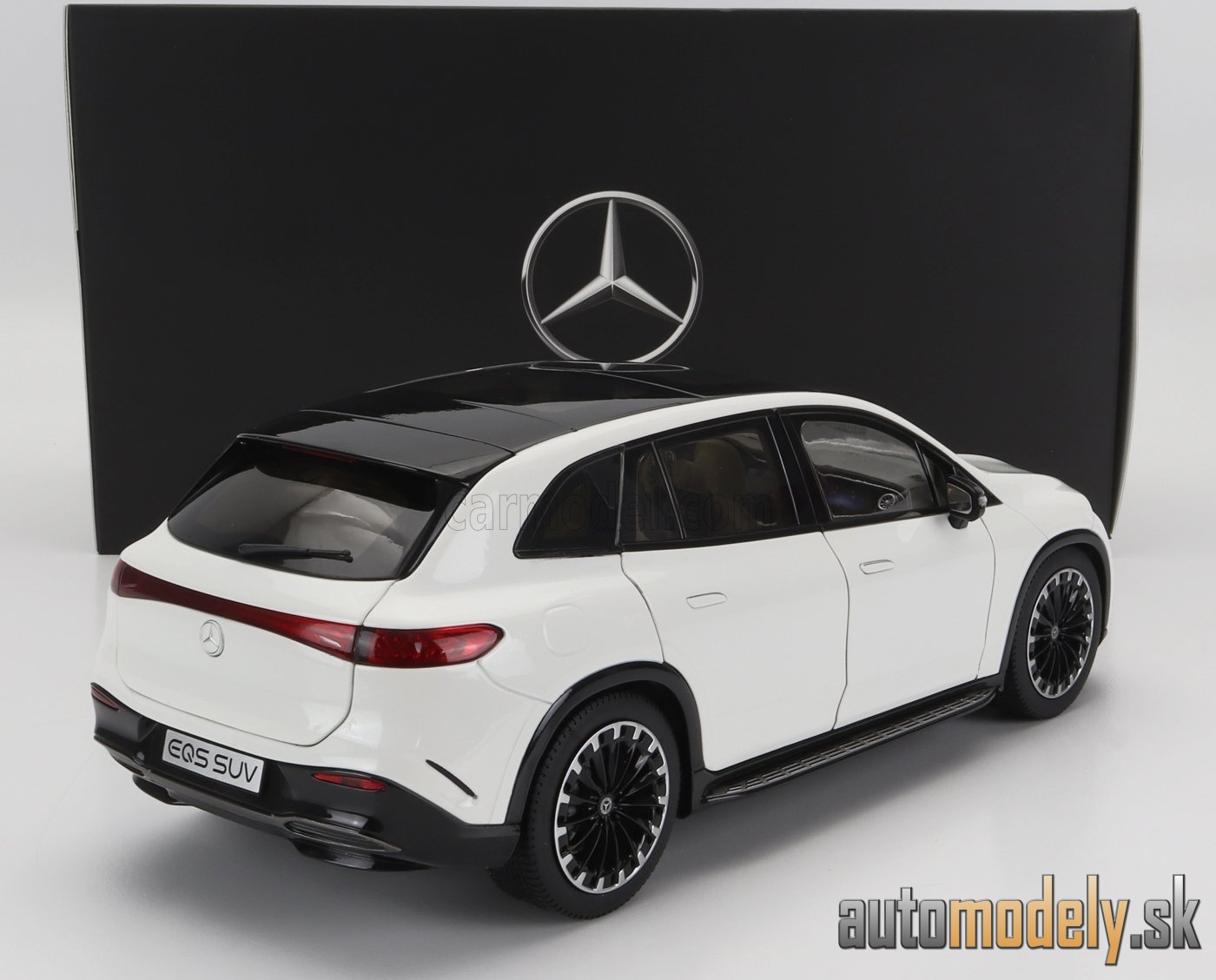 NZG PM10590050-1059/50 Scale 1/18 MERCEDES BENZ EQS SUV (X296) VON MERCEDES-EQ A