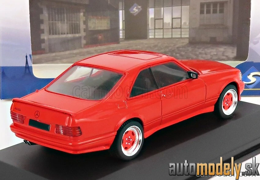 SOLIDO - MERCEDES BENZ - S-CLASS 560SEC AMG (C126) WIDE BODY 1990 - 1:43
