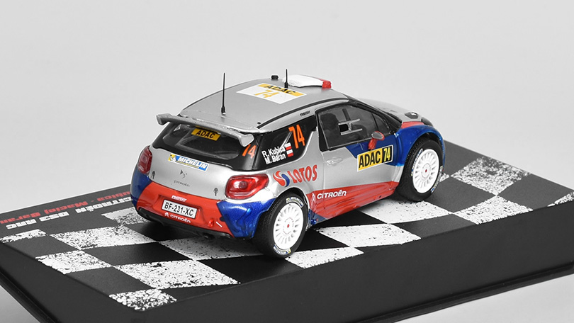 DeAgostini - Citroen DS3 RRC (Robert Kubica/Maciej Baran) - 1:43