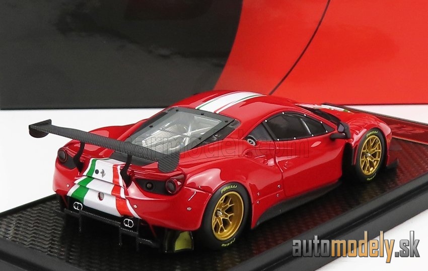 BBR-MODELS - FERRARI - 488 GT MODIFICATA 2020 (ROSSO CORSA 322 - RED) - 1:43