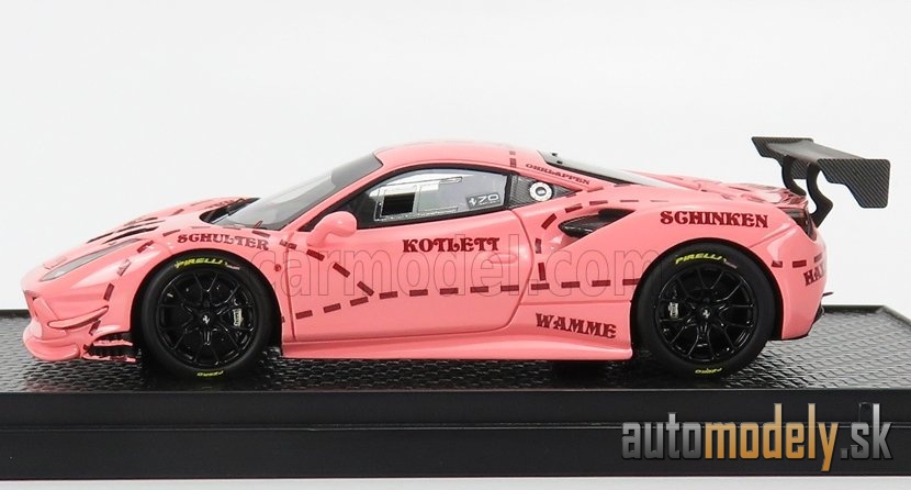 BBR-MODELS - FERRARI - 488 CHALLENGE N 0 ROLEX 24h DAYTONA 2018 (PINK) - 1:43